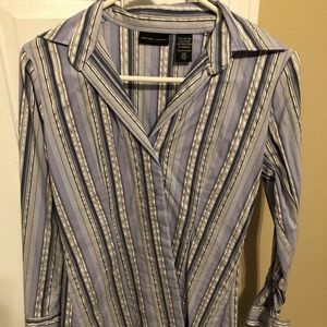 New York and company button up shirt